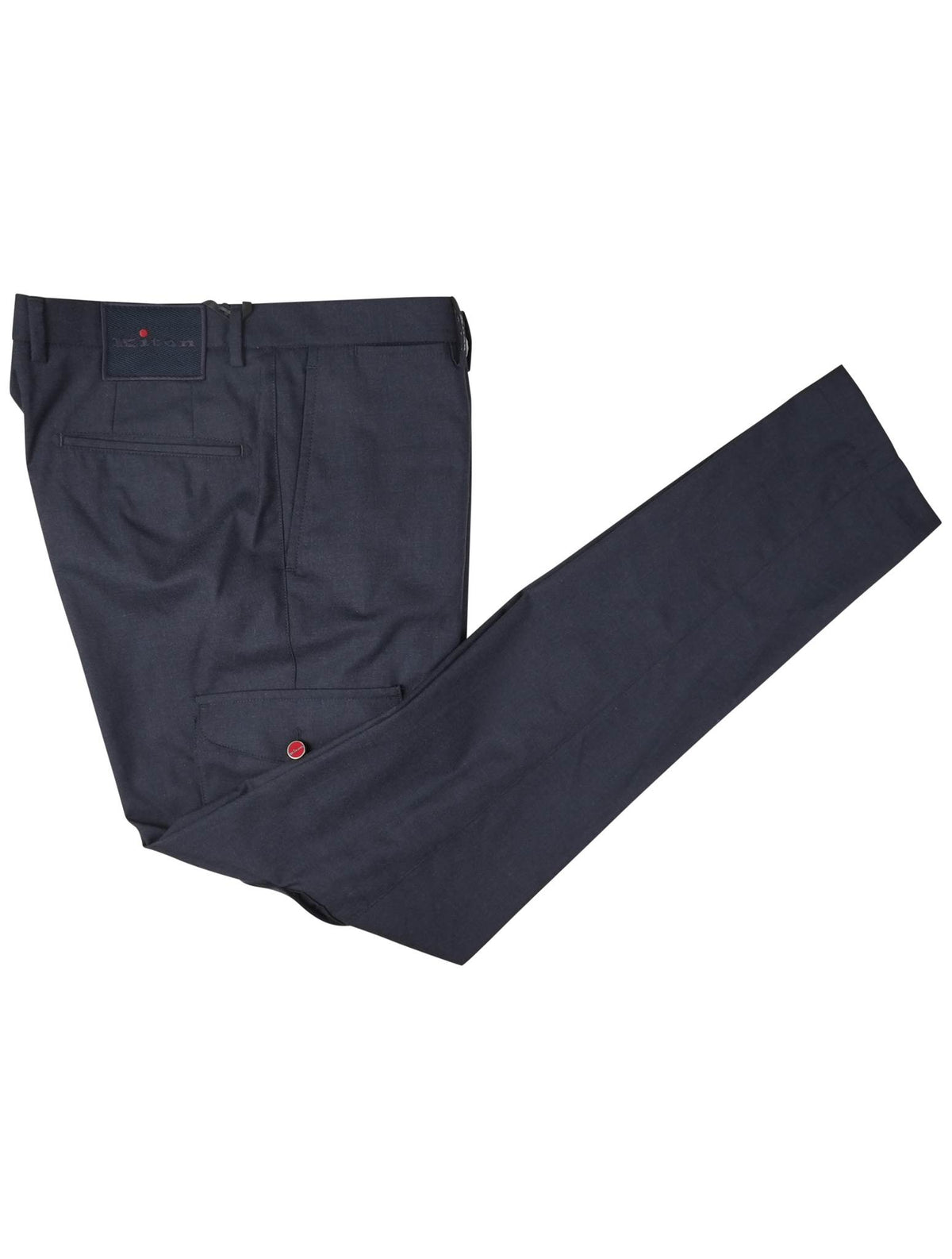 Kiton Kiton Blue Cashmere Cargo Pants Blue 000