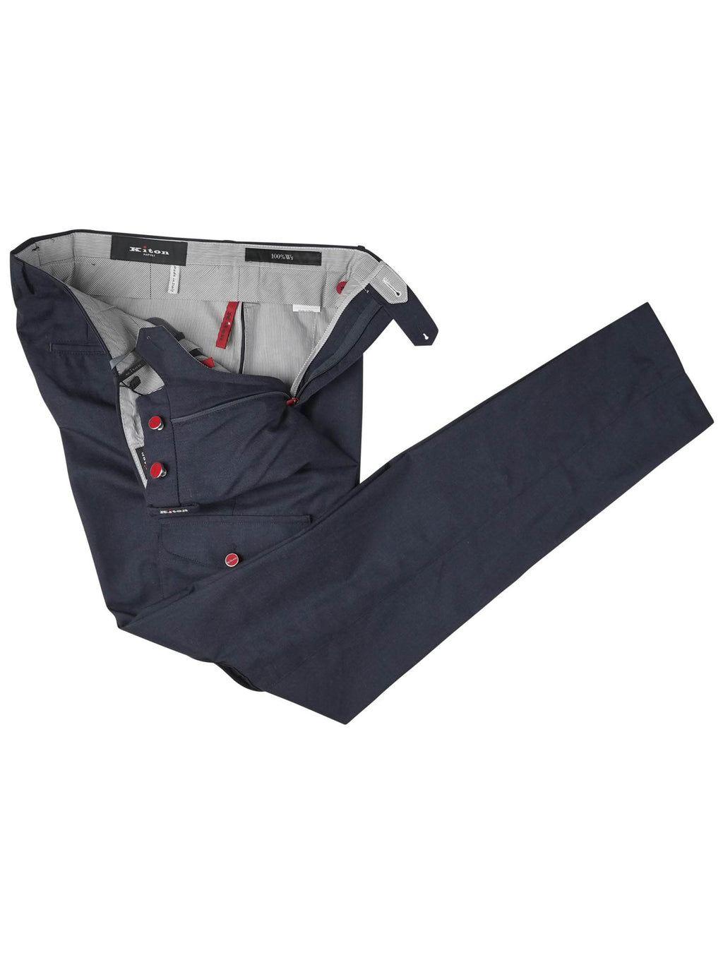 Kiton Kiton Blue Cashmere Cargo Pants Blue 001