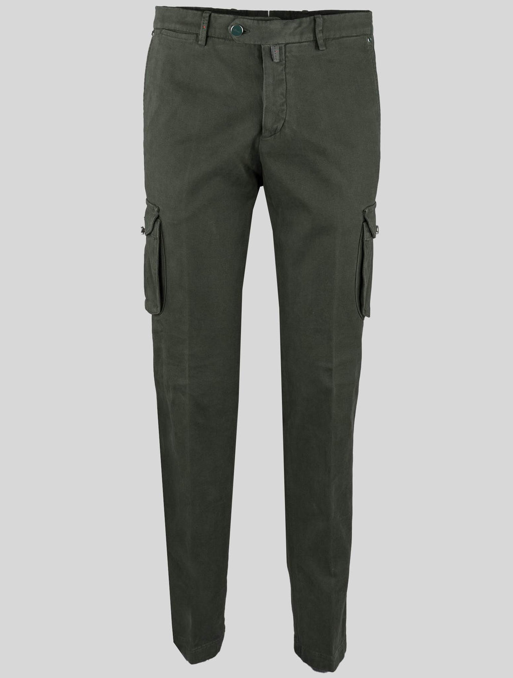 Kiton Green Cotton Ea Cargo Pants