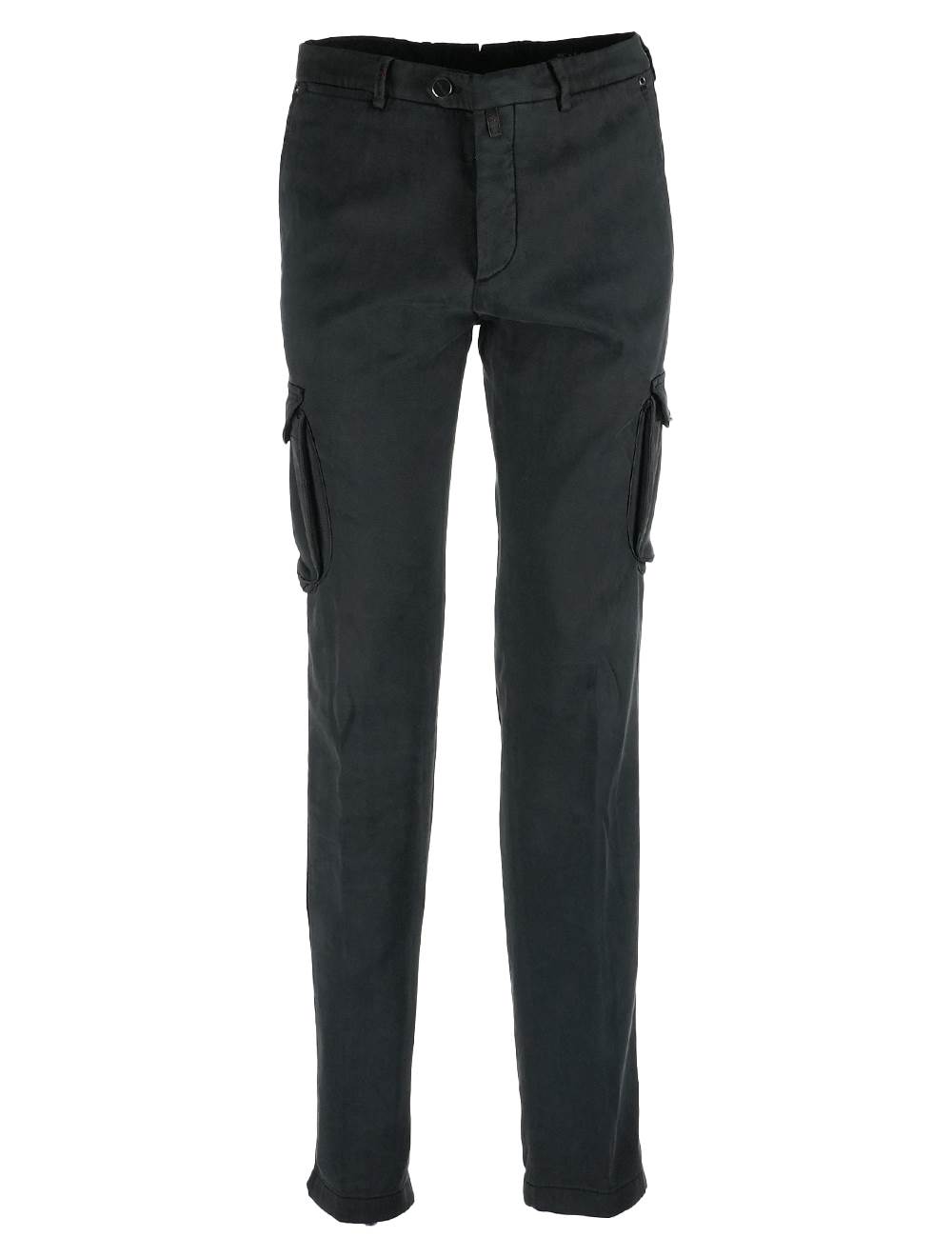 Kiton Kiton Black Lycra Cotton Ea Cargo Pants Black 000