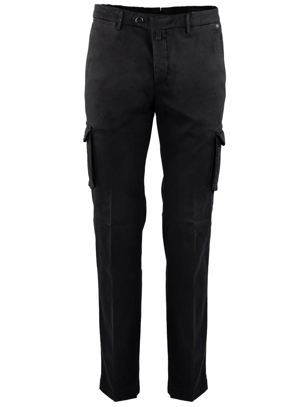 Kiton Kiton Black Cotton Cargo Pant Black 000