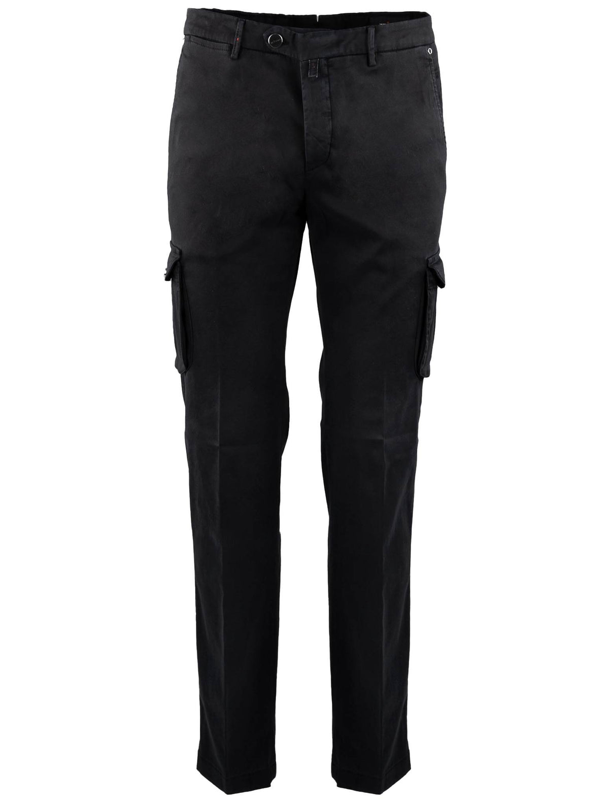 Kiton Kiton Black Cotton Cargo Pant Black 000