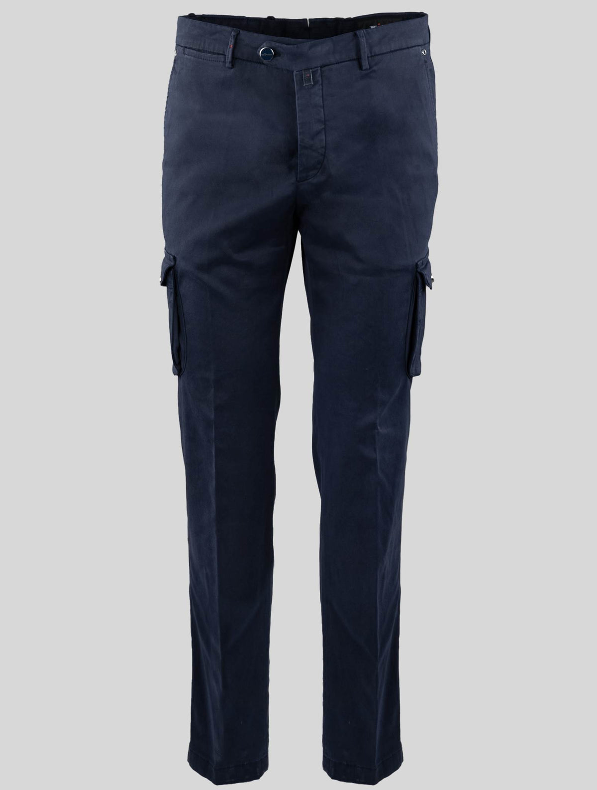 Kiton Kiton Blue Cotton Cargo Pant Blue 000