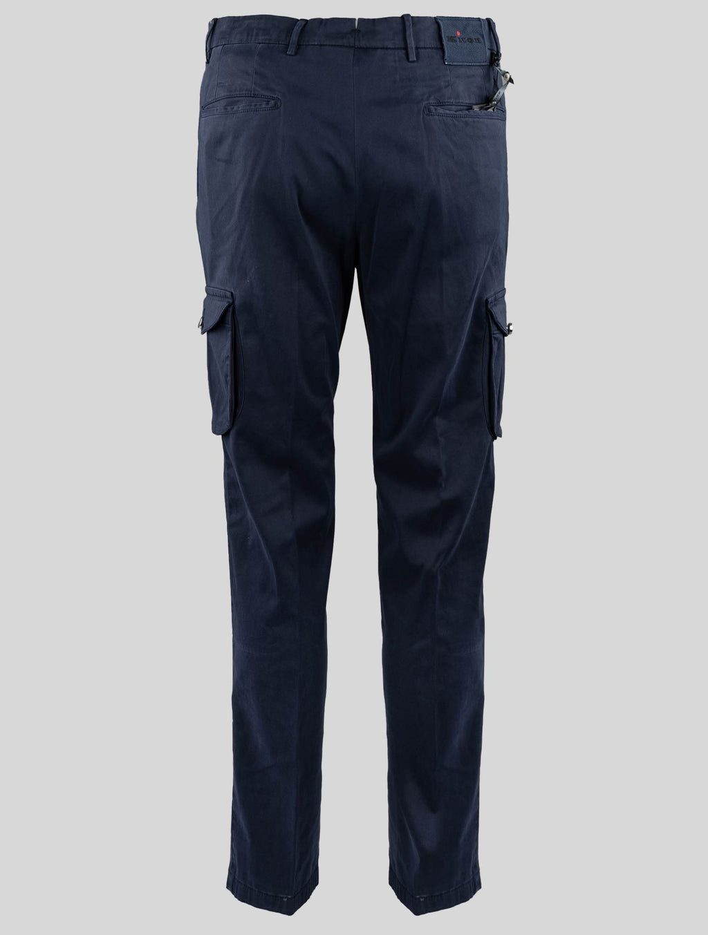 Kiton Blue Cotton Cargo Pant