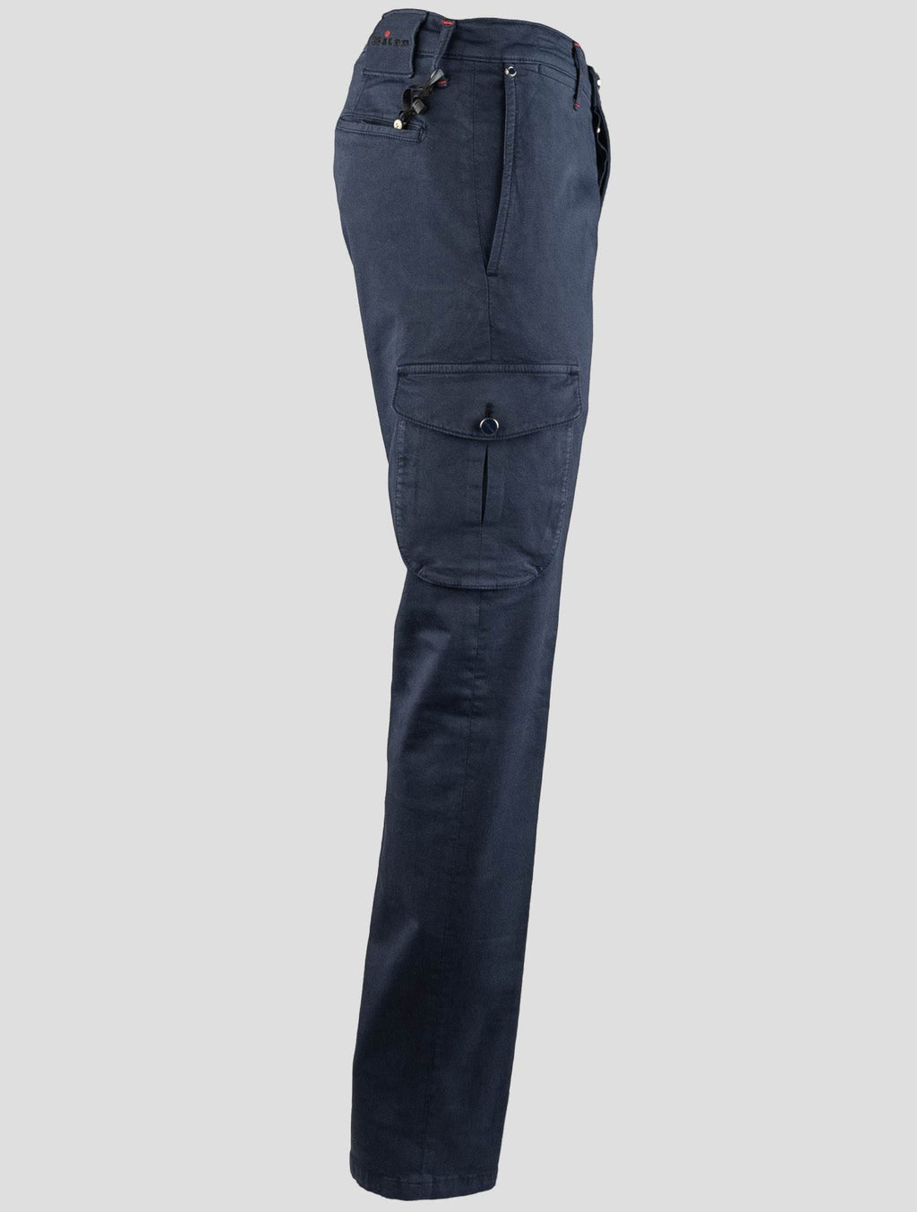 Kiton Kiton Blue Cotton Ea Cargo Pants Blue 001