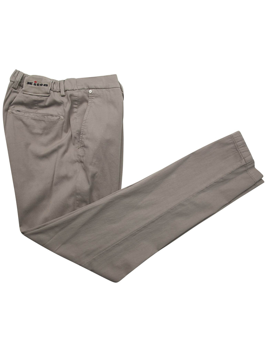 Kiton Beige Cotton Ea Pants