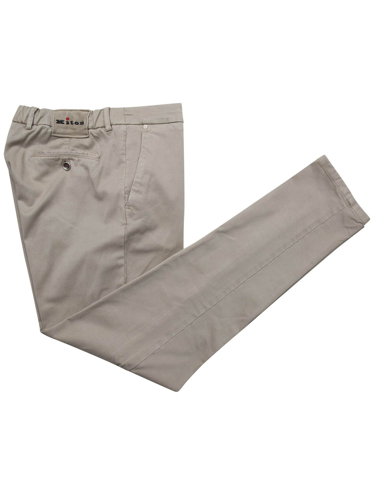 Kiton Beige Ly Cotton Ea Pants