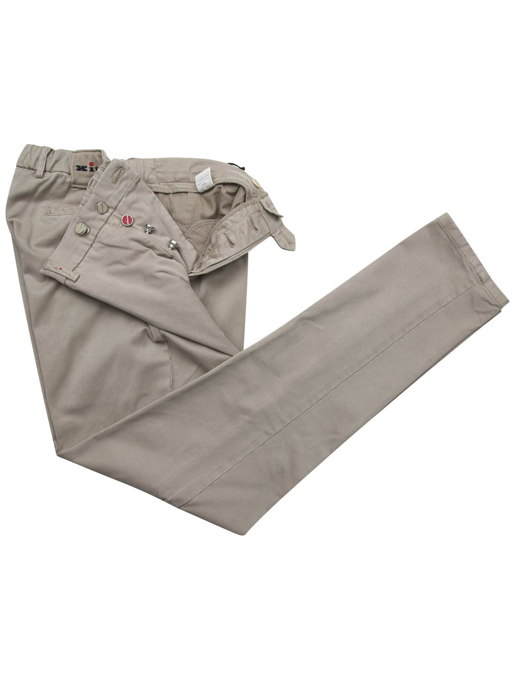 Kiton Kiton Beige Ly Cotton Ea Pants Beige 001