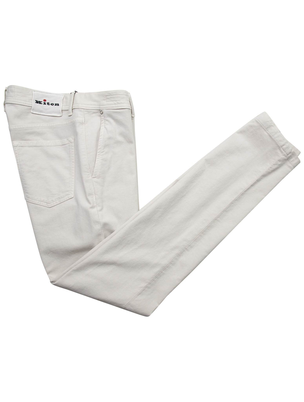 Kiton Beige Cotton Pa Pants