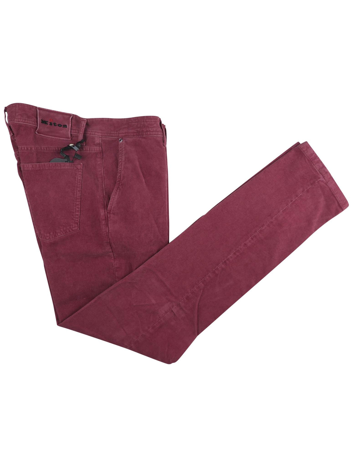 Kiton Kiton Red Cotton Ea Pant Red 000