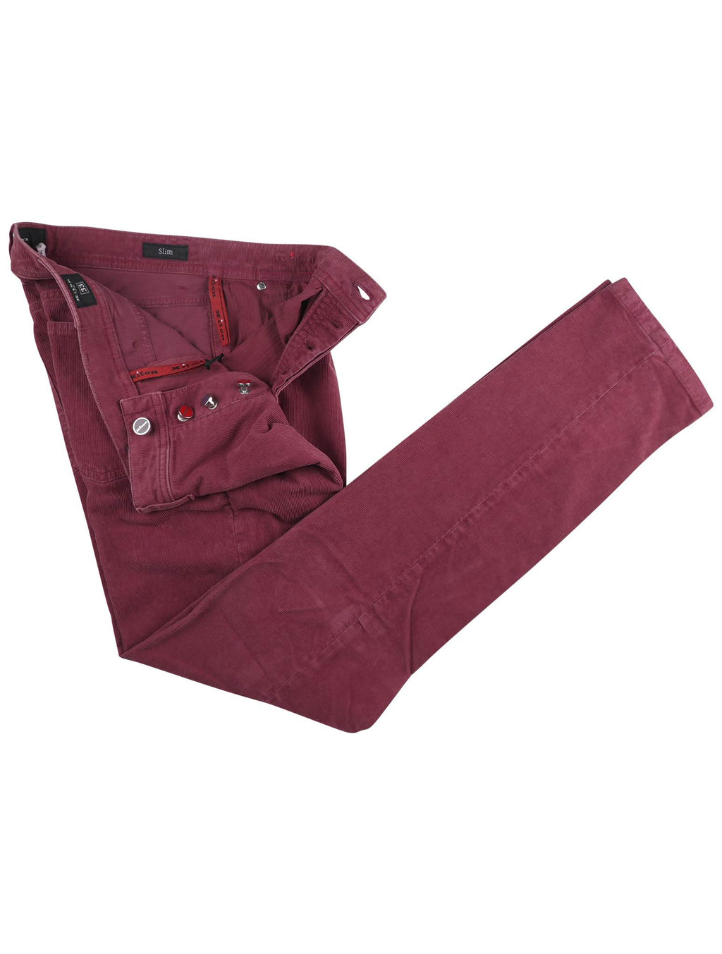 Kiton Kiton Red Cotton Ea Pant Red 001