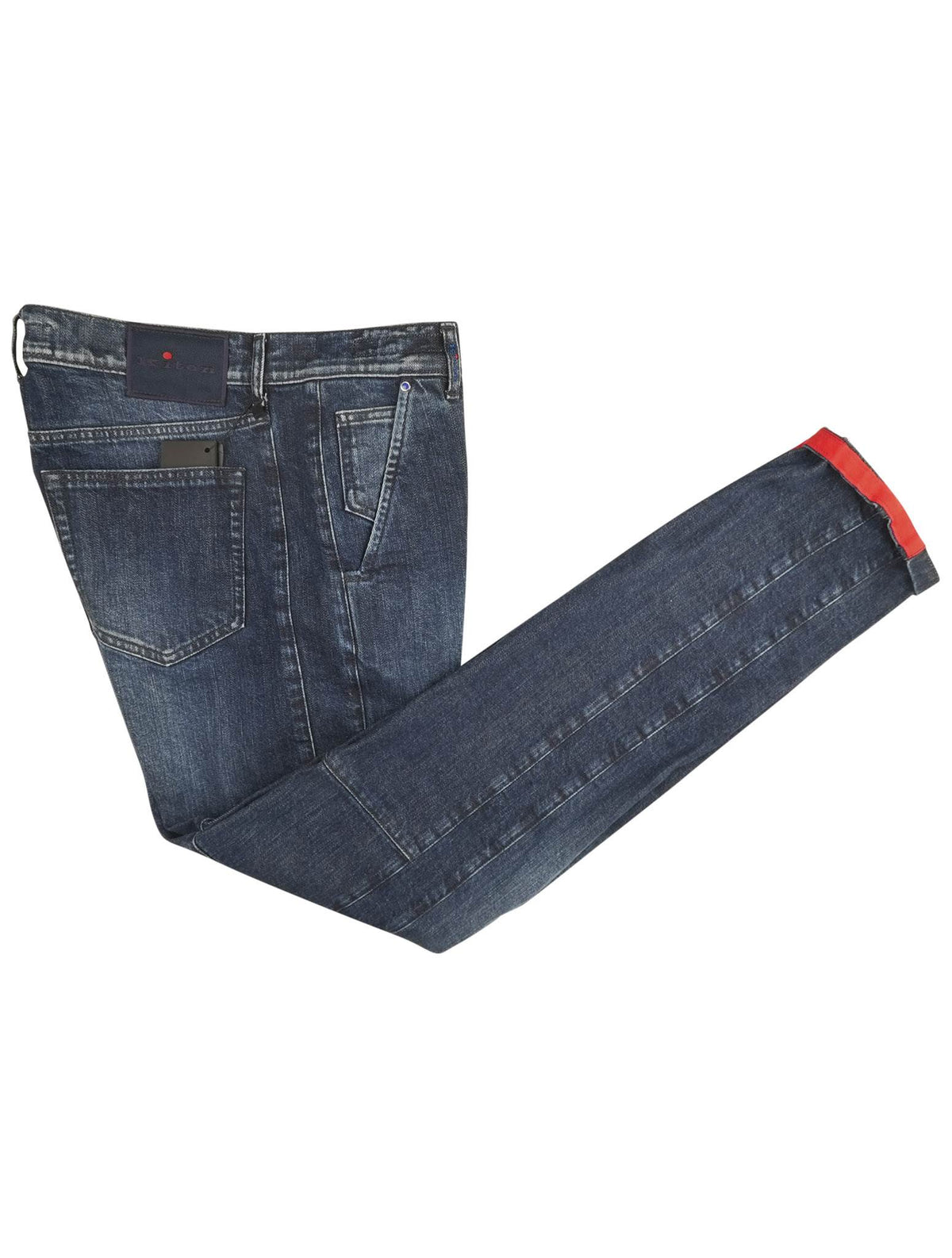 Kiton Kiton Blue Cotton Ea Jeans Blue 000