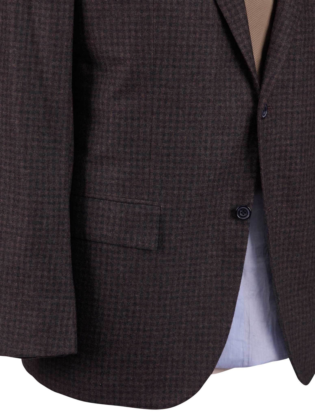 Kiton Multicolor Cashmere Blazer
