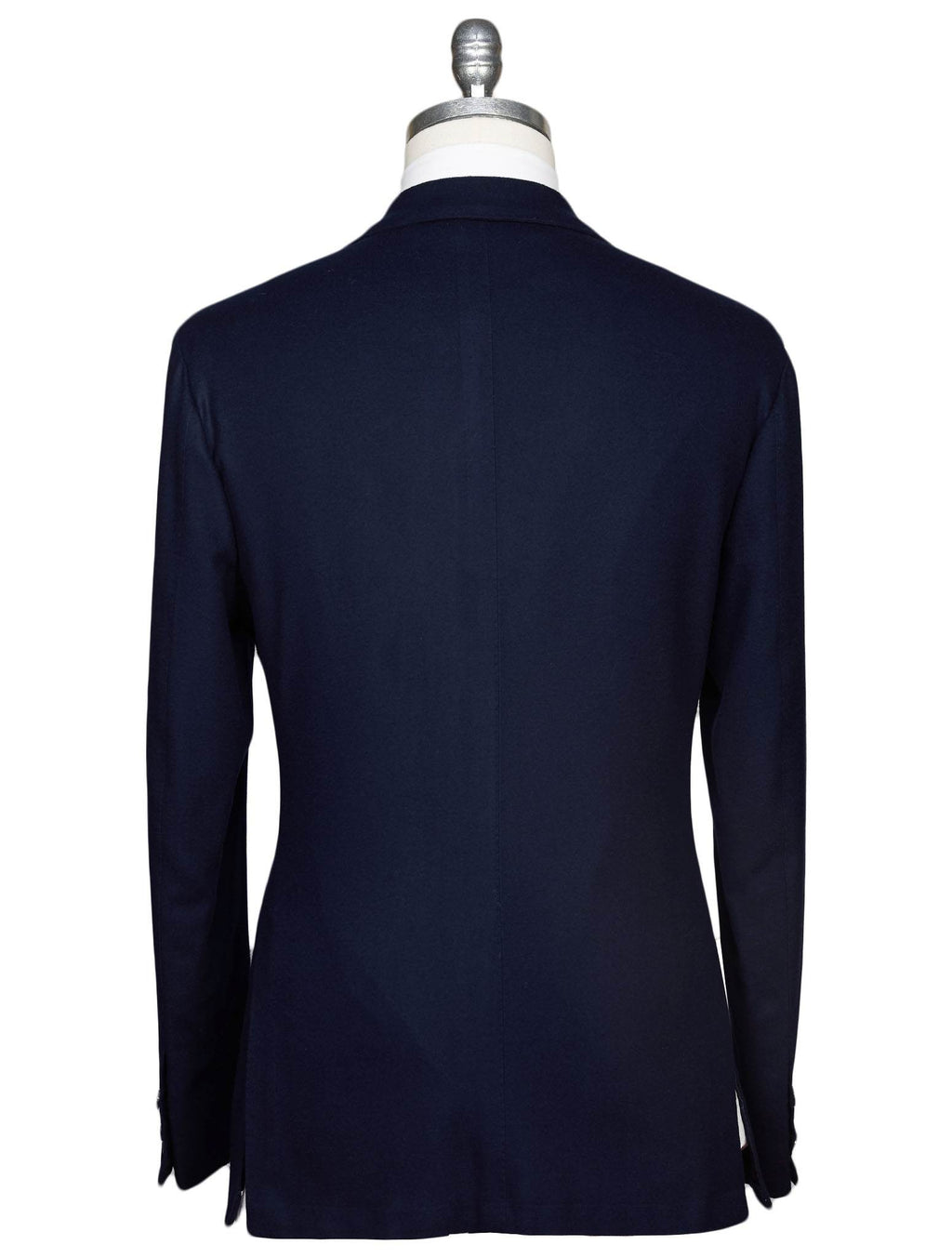 Kiton Blue Virgin Wool 12,8 Micron Blazer