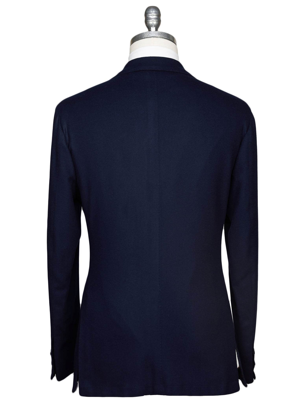 Kiton Blue Virgin Wool 12,8 Micron Blazer