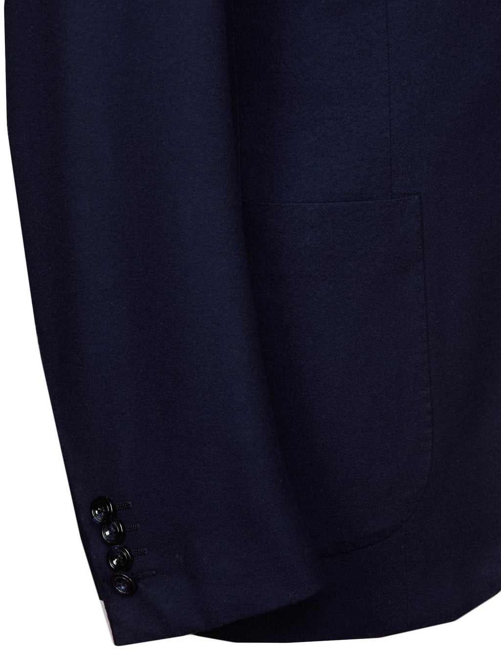 Kiton Blue Virgin Wool 12,8 Micron Blazer
