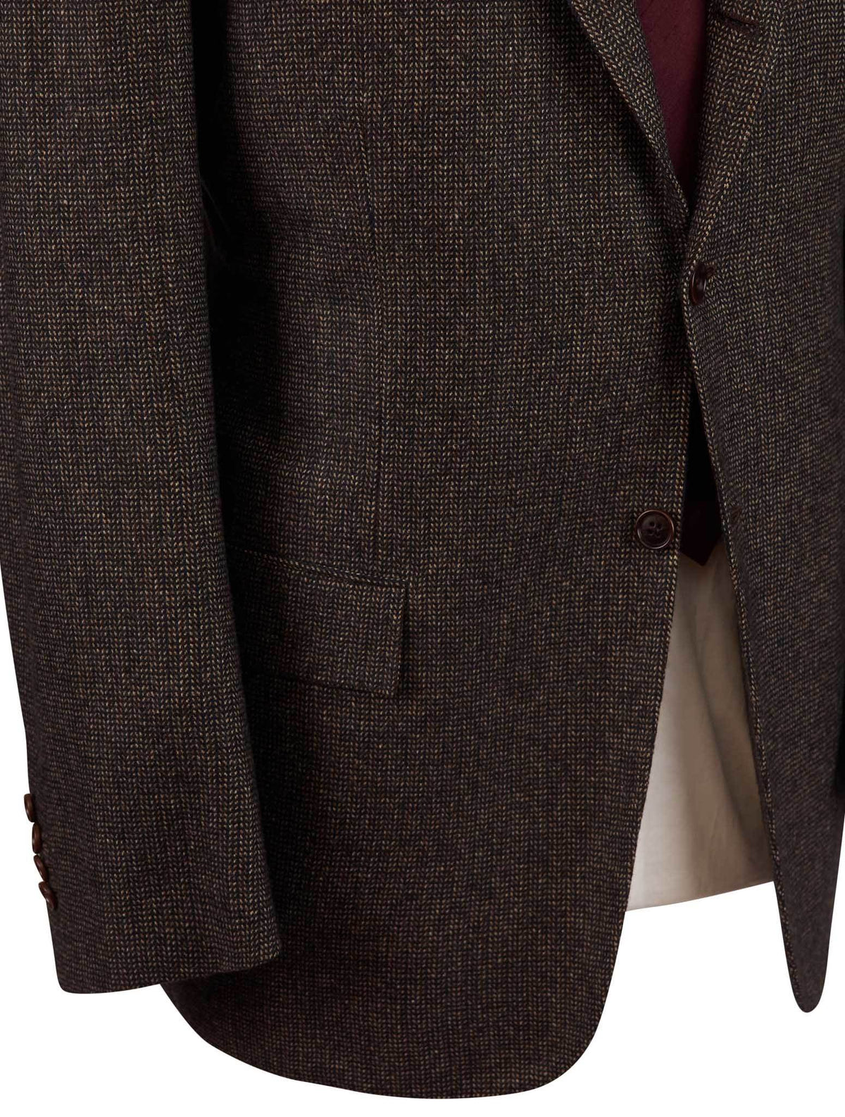 Kiton Multicolor Cashmere Guanaco Blazer