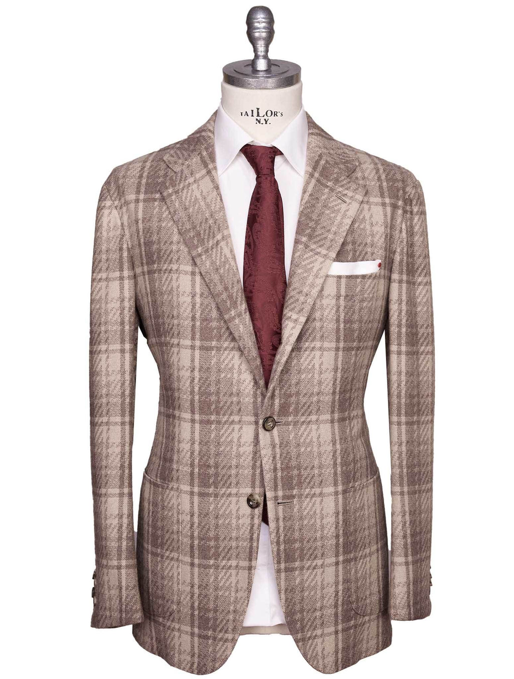 Kiton Kiton Beige Cashmere Blazer Beige 000
