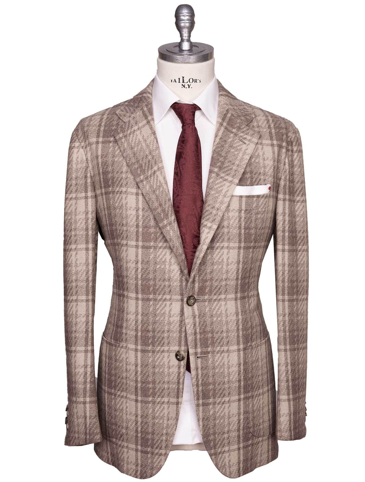 Kiton Kiton Beige Cashmere Blazer Beige 000