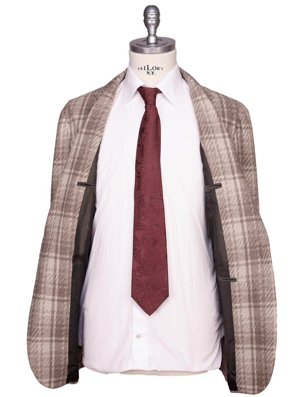 Kiton Beige Cashmere Blazer