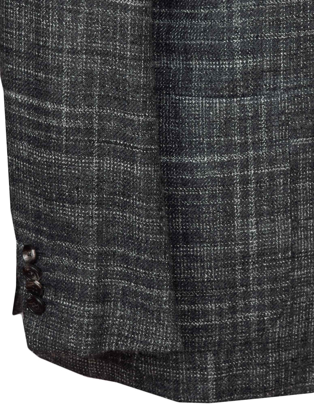 Kiton Gray Cashmere Wool Silk Blazer