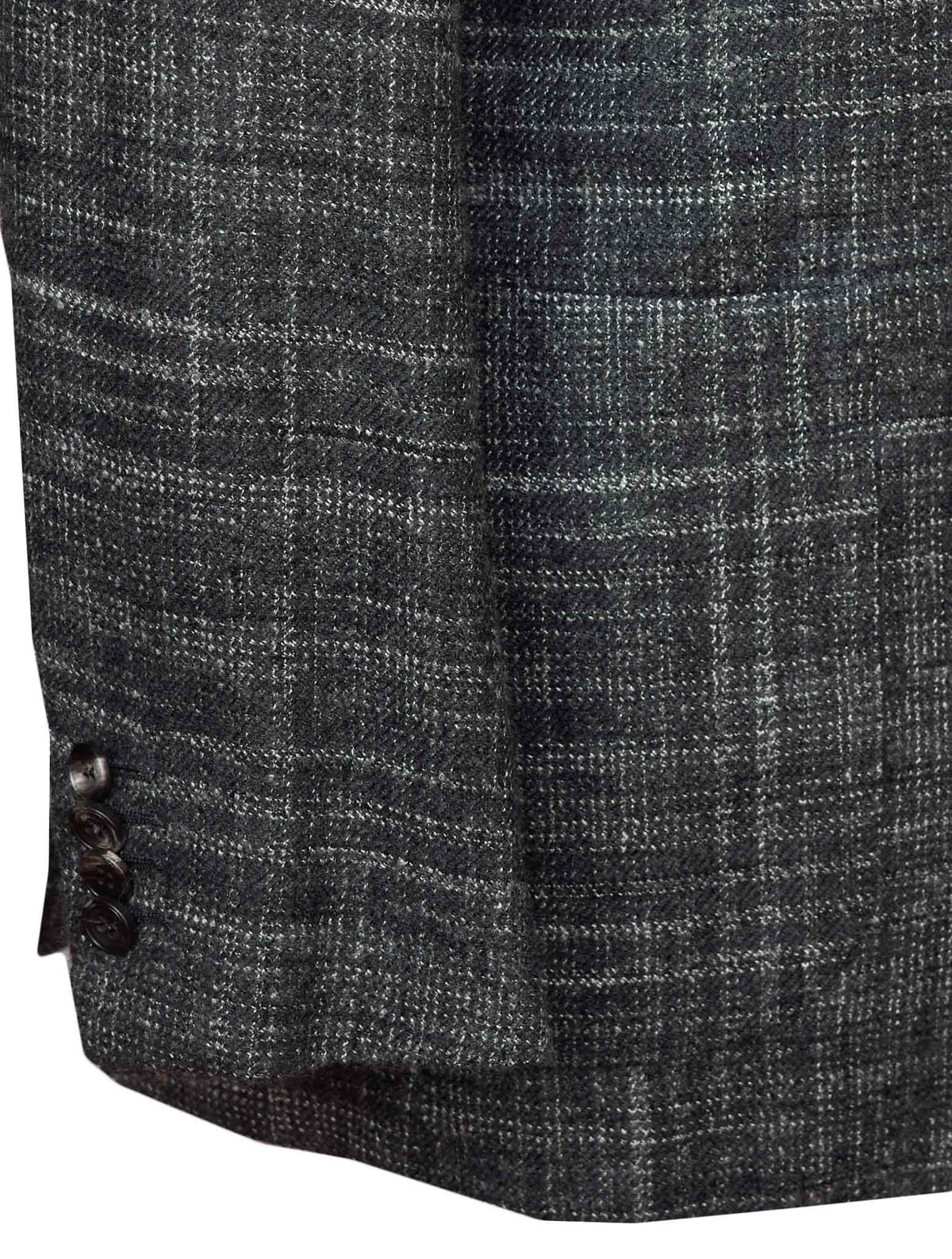 Kiton Gray Cashmere Wool Silk Blazer