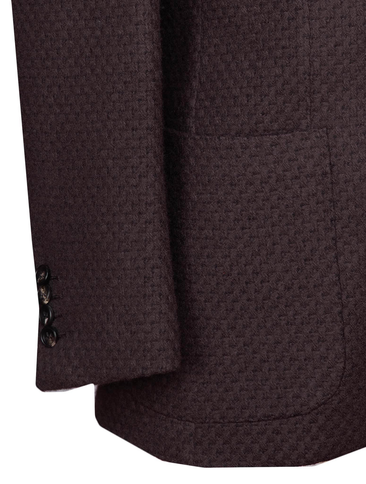 Kiton Brown Cashmere Blazer