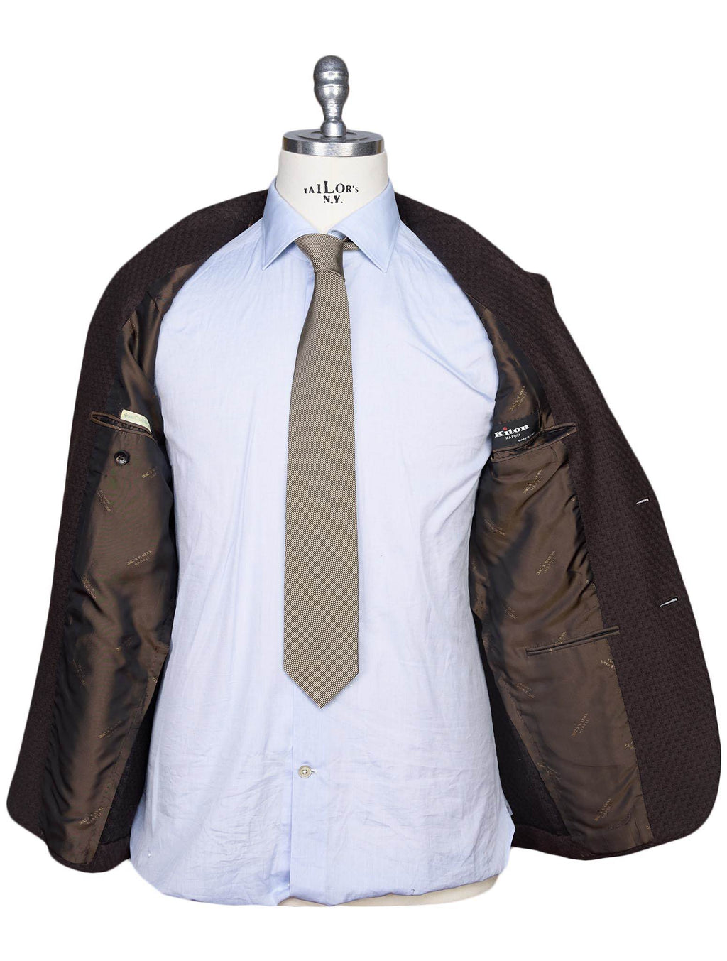 Kiton Brown Cashmere Blazer