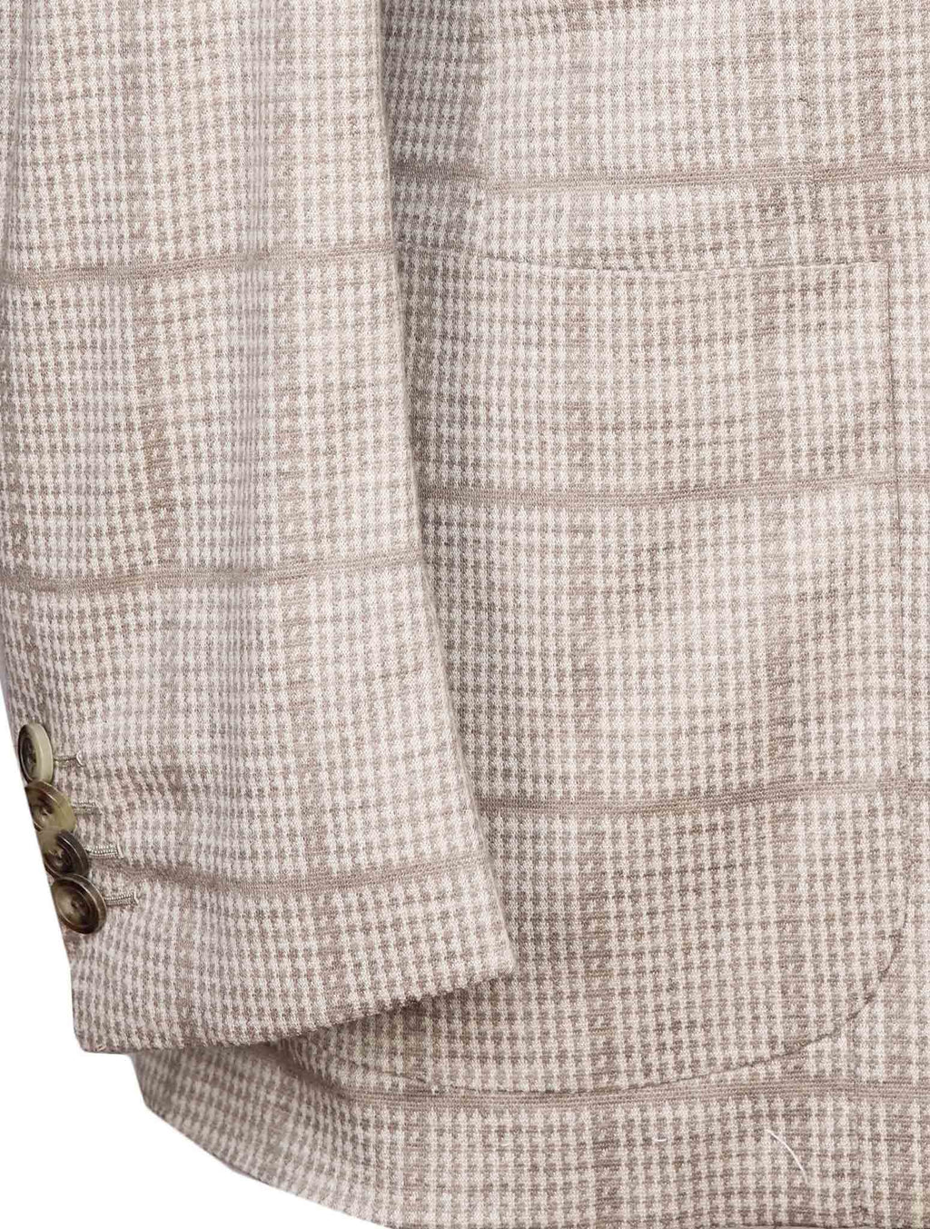 Kiton Beige Cashmere Blazer