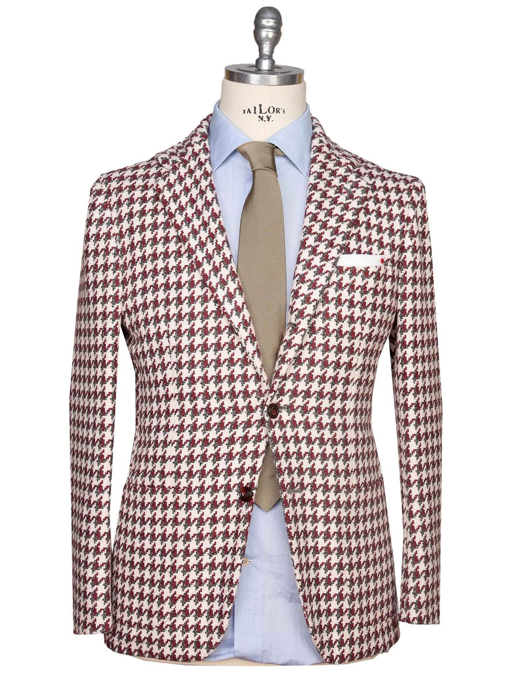 Kiton Multicolor Cashmere Blazer