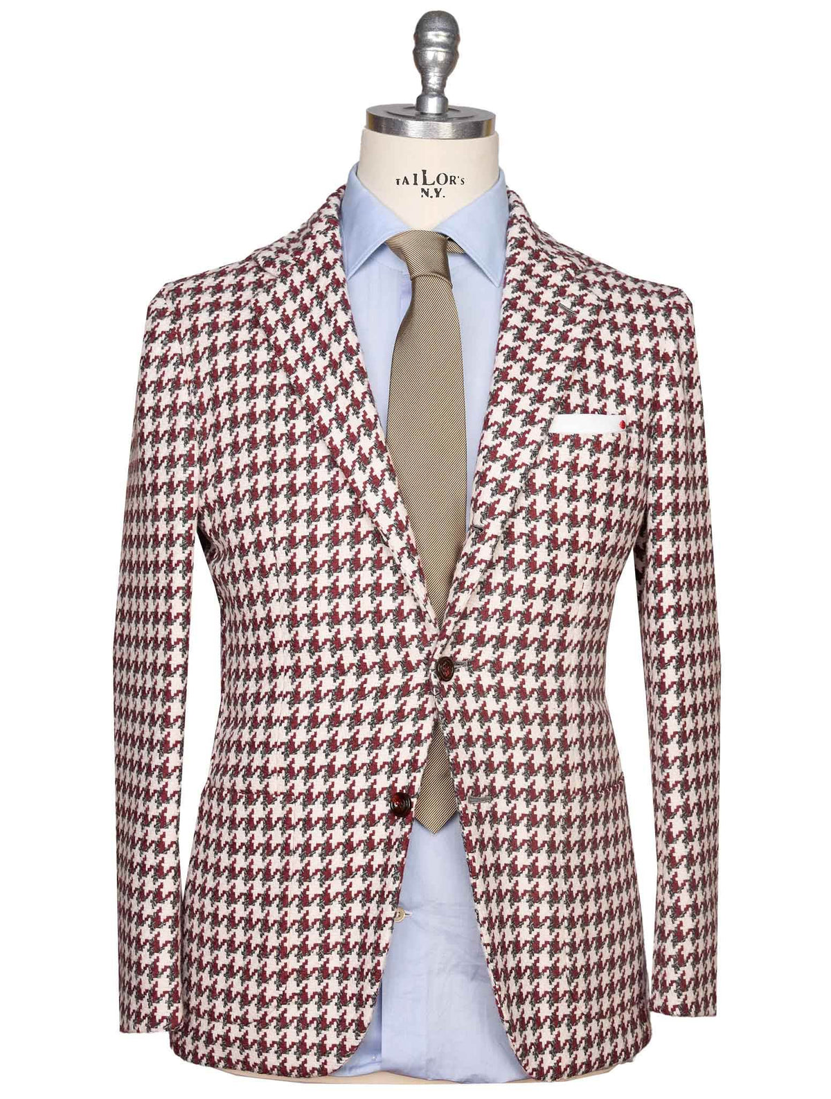 Kiton Multicolor Cashmere Blazer