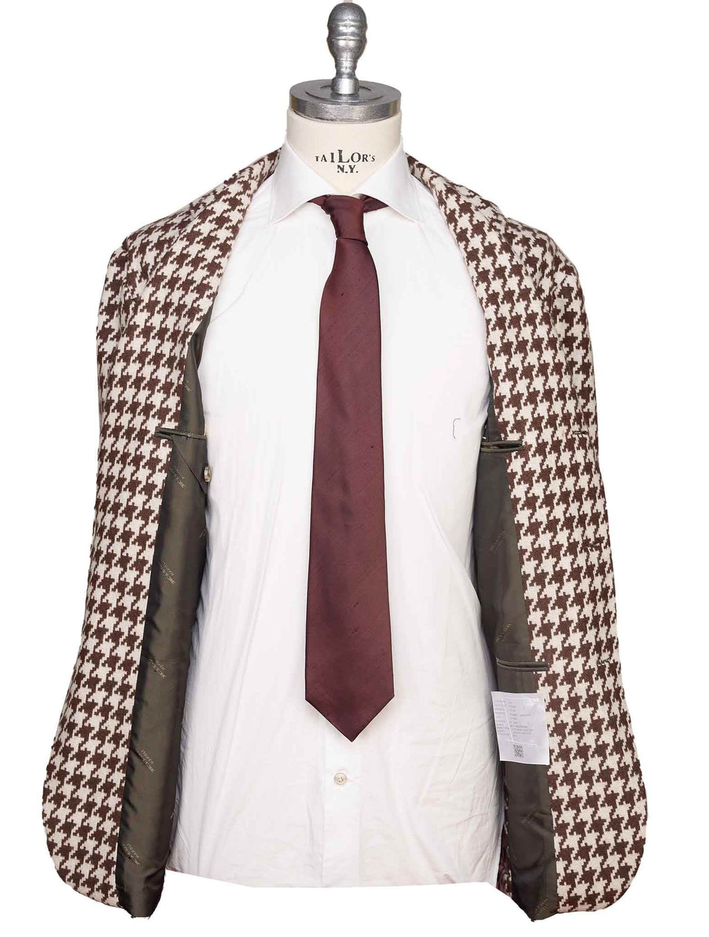 Kiton Brown Beige Cashmere Blazer