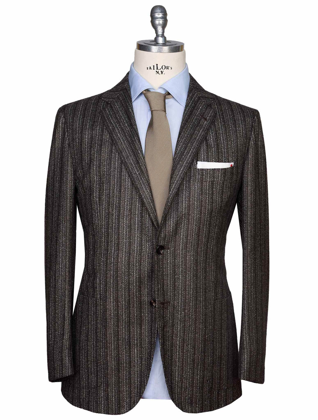 Kiton Multicolor Cashmere Blazer