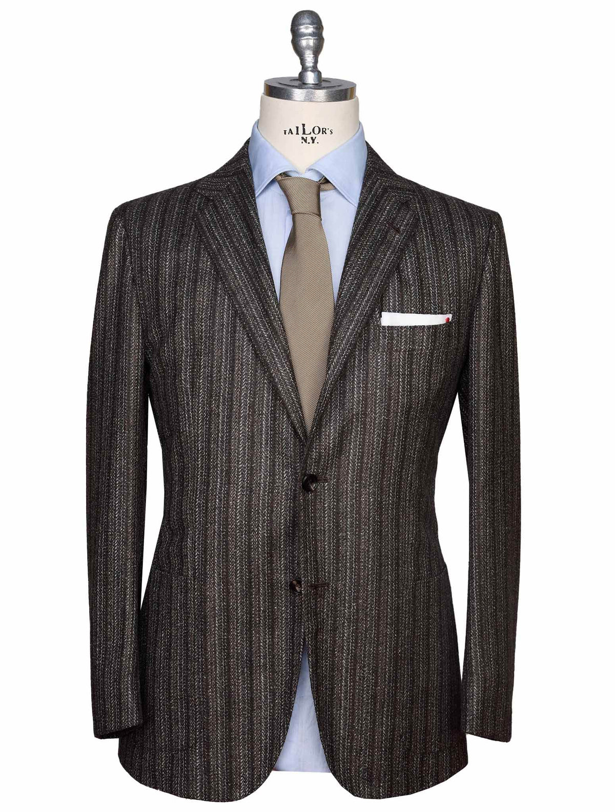 Kiton Multicolor Cashmere Blazer