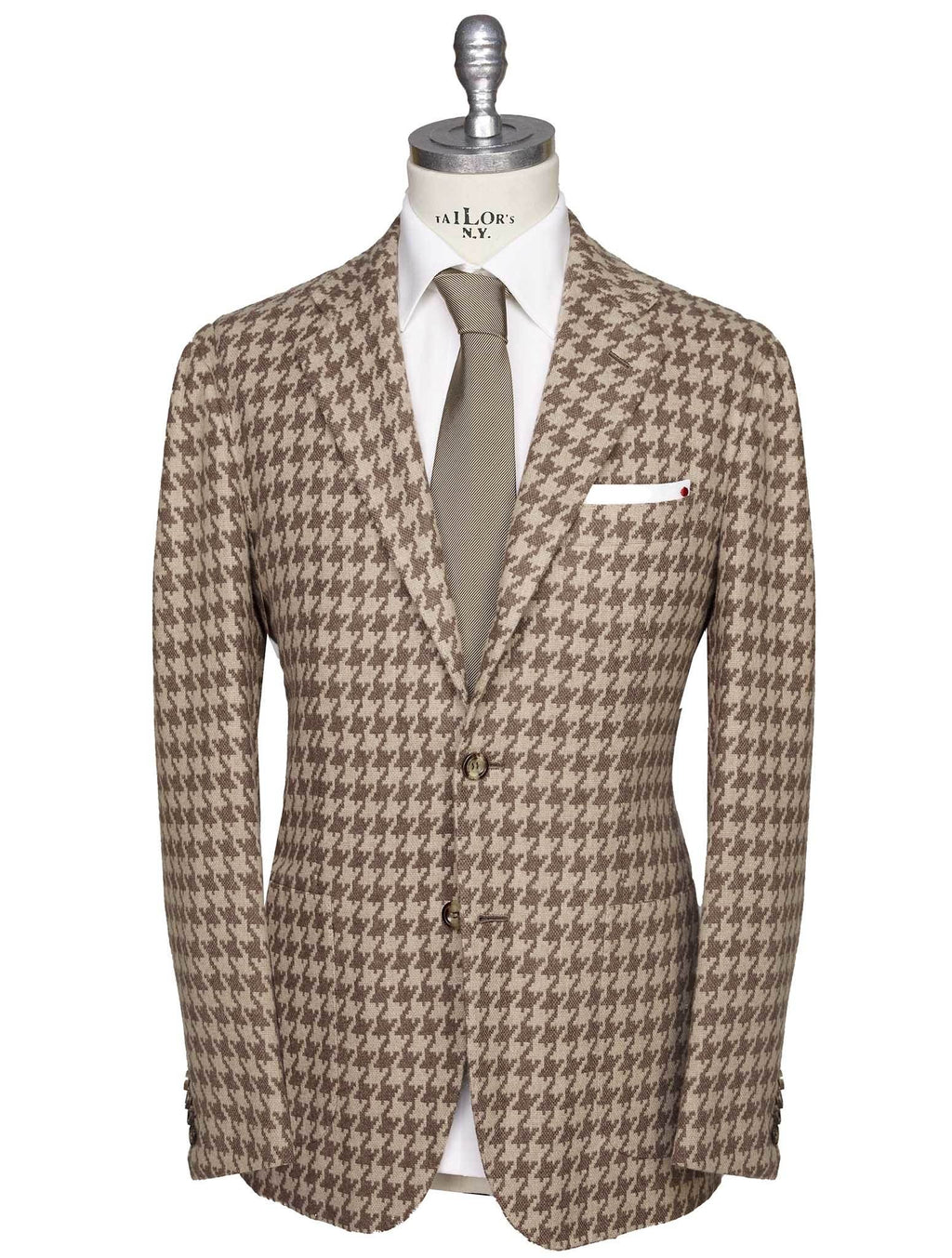 Kiton Beige Cashmere Blazer