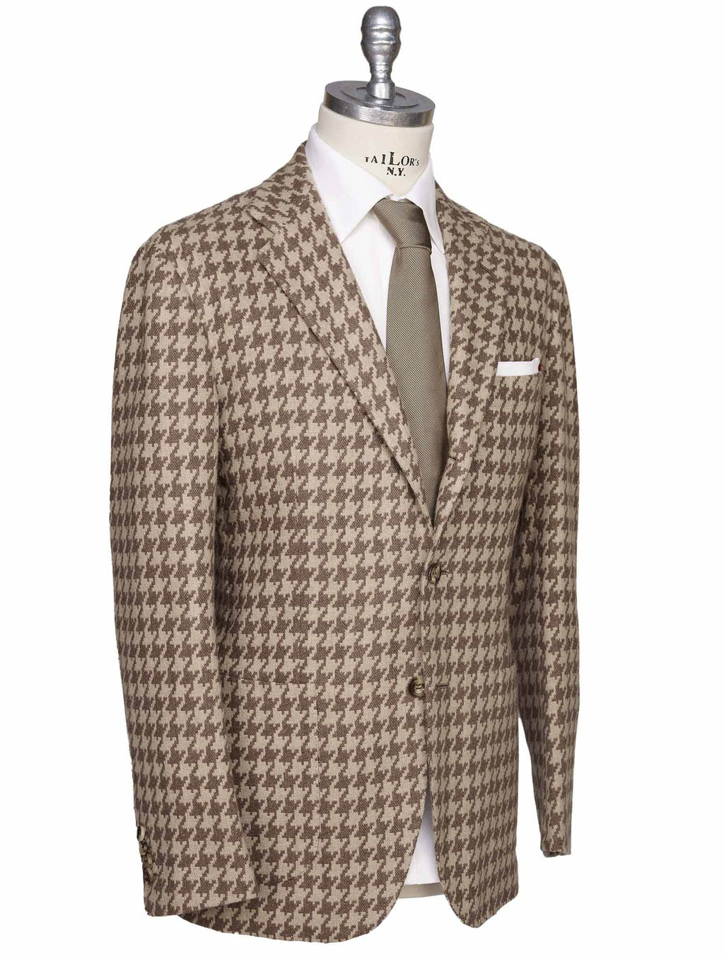 Kiton Kiton Beige Cashmere Blazer Beige 001