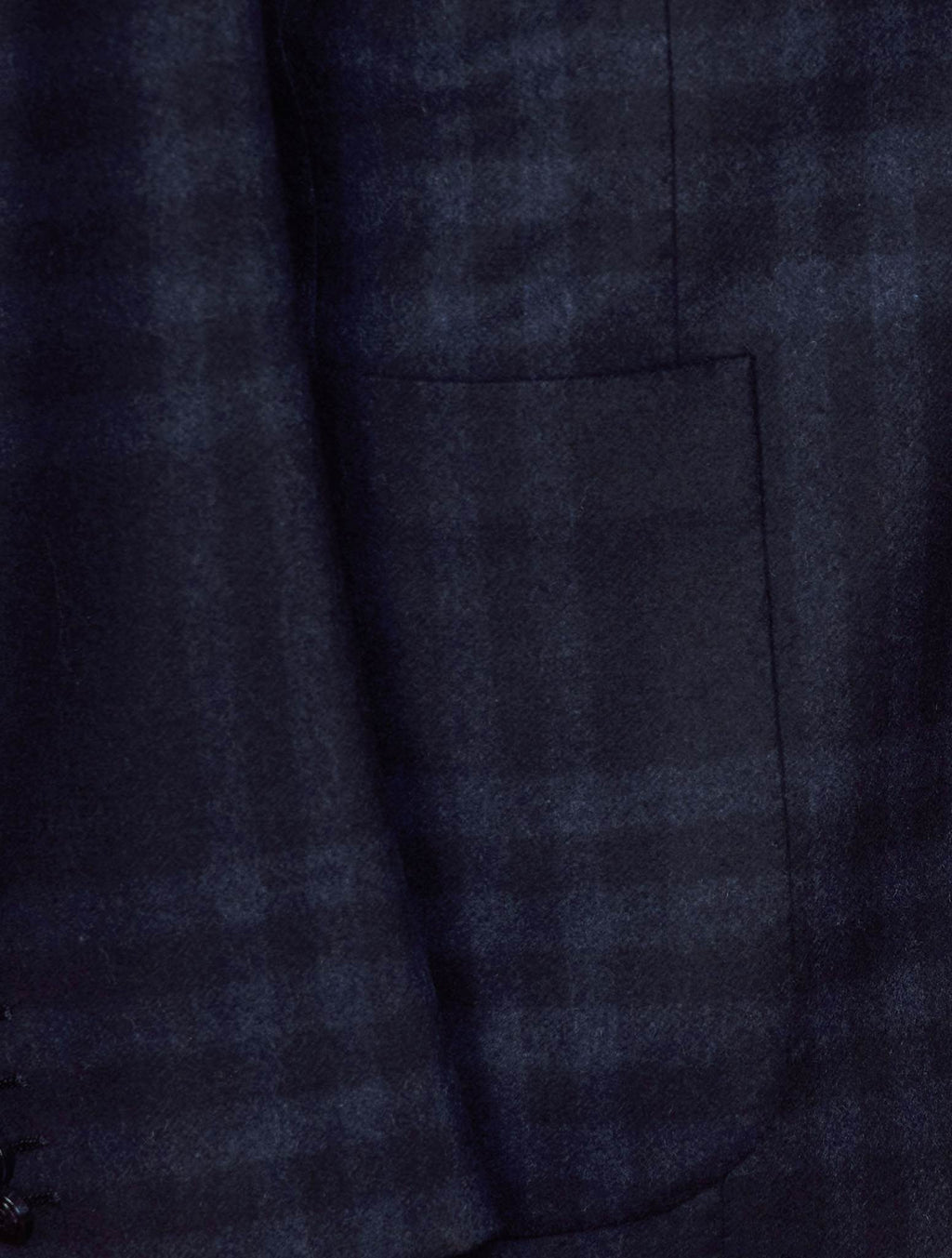 Kiton Blue Cashmere Blazer