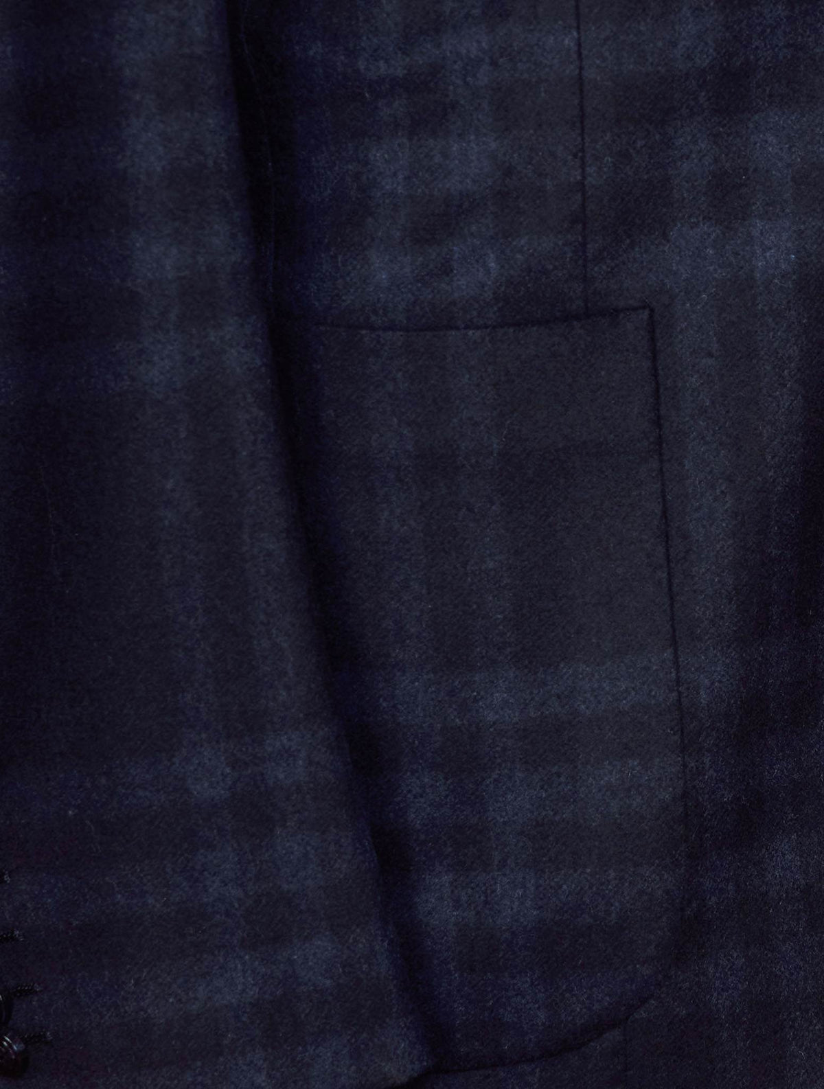 Kiton Blue Cashmere Blazer