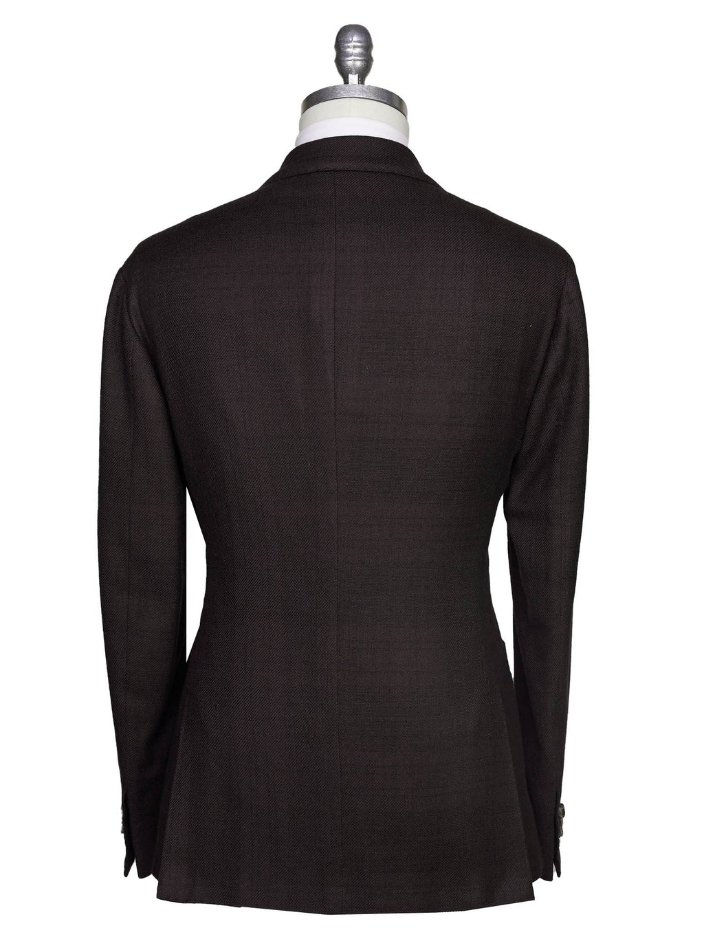 Kiton Brown Cashmere Silk Blazer