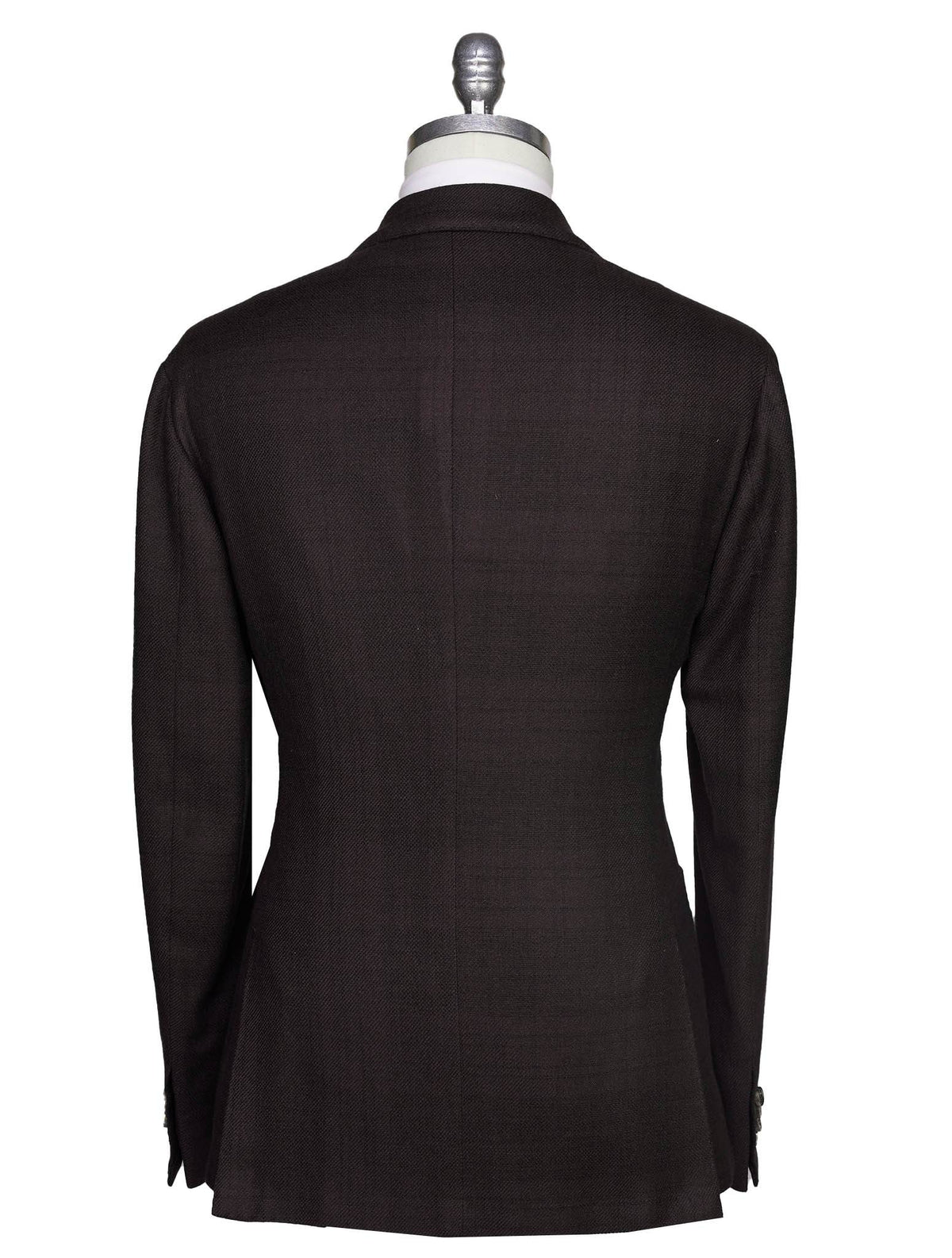 Kiton Brown Cashmere Silk Blazer
