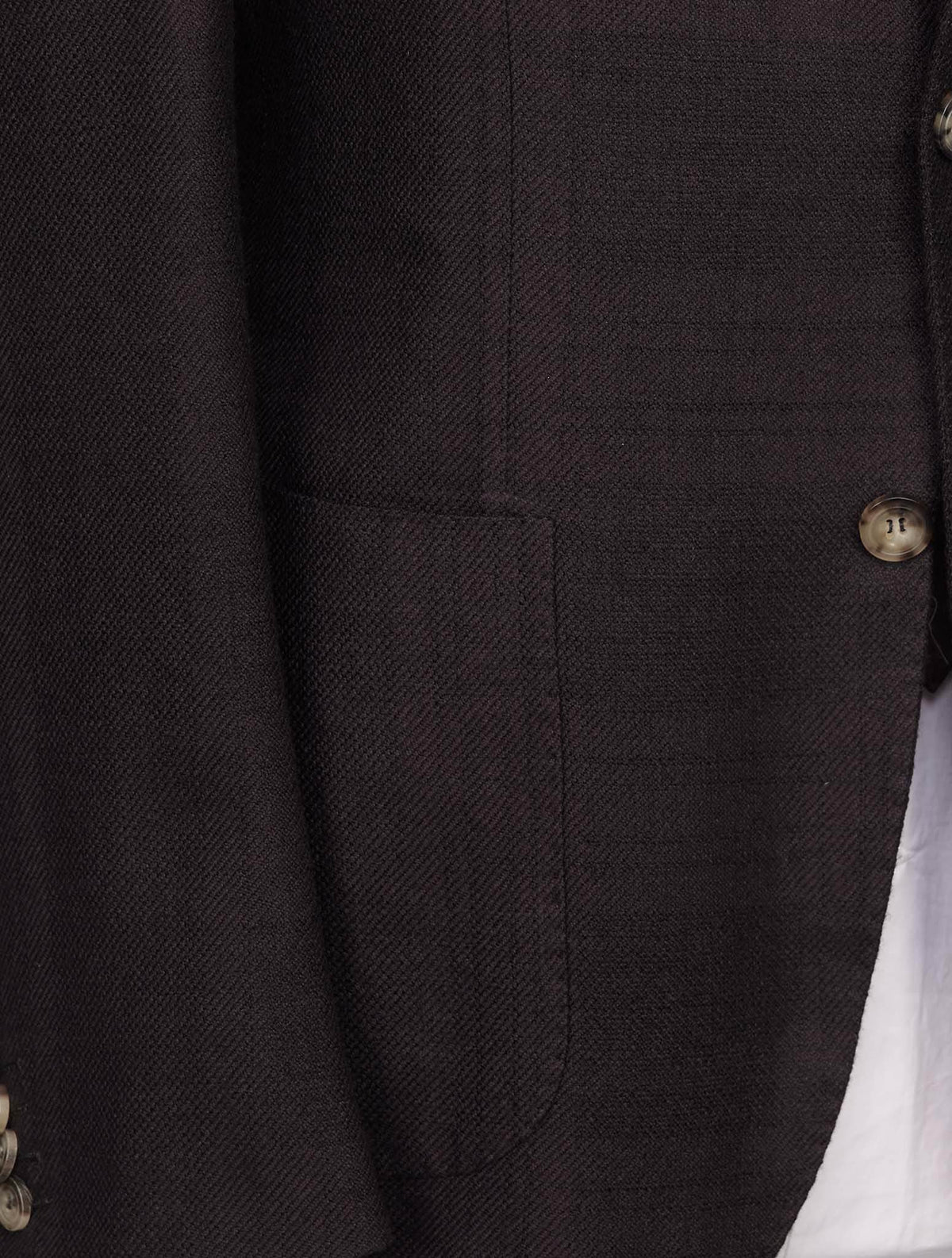 Kiton Brown Cashmere Silk Blazer