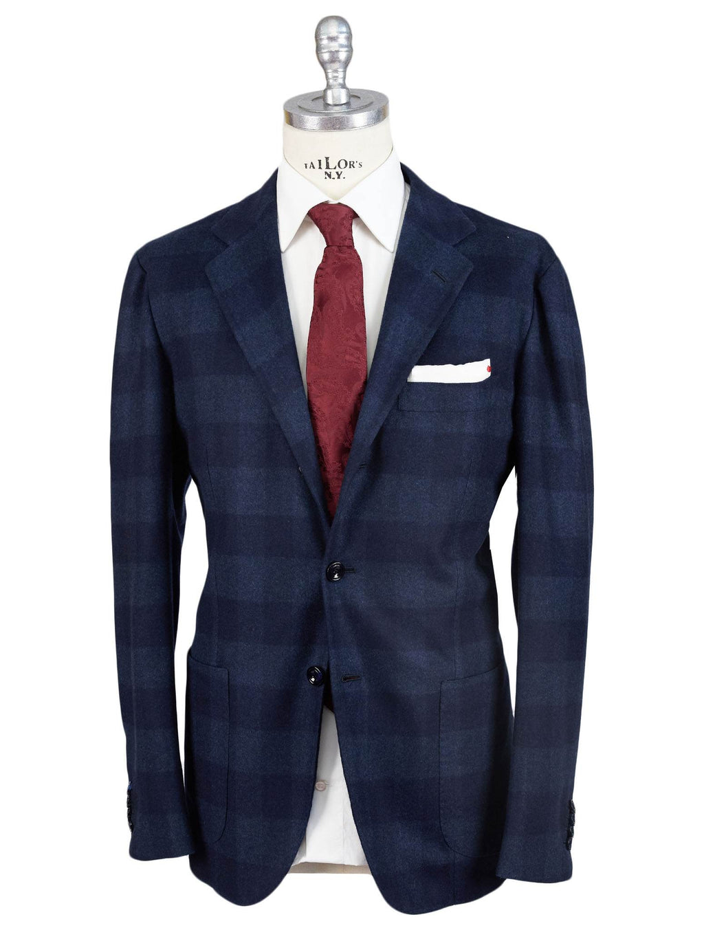 Kiton Kiton Blue Cashmere Blazer Blue 000