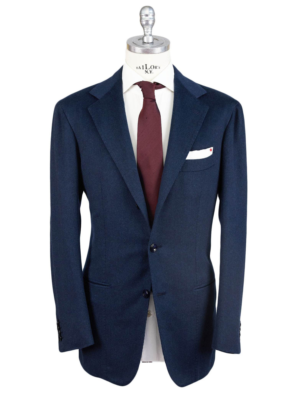 Kiton Kiton Blue Cashmere Blazer Blue 000