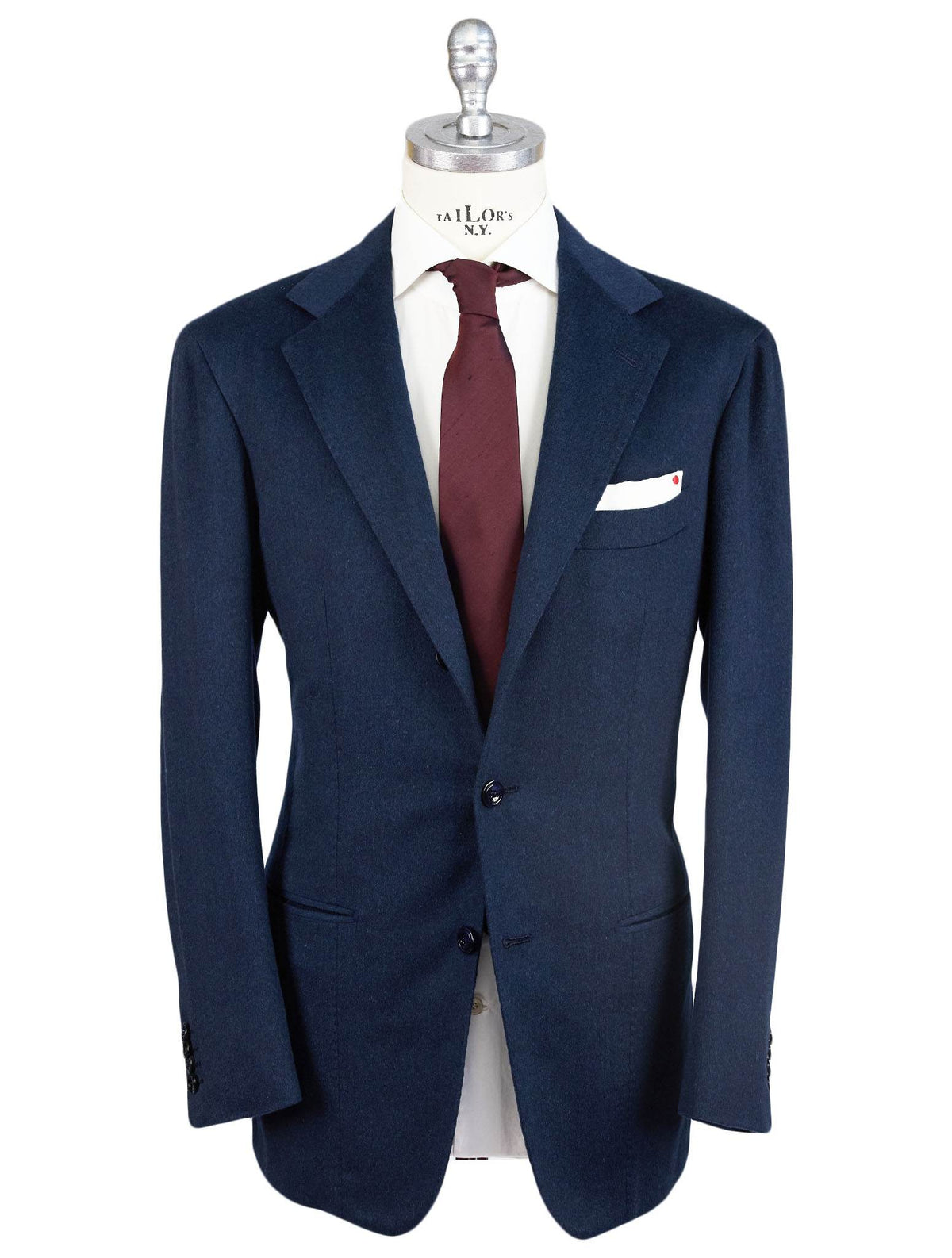 Kiton Kiton Blue Cashmere Blazer Blue 000
