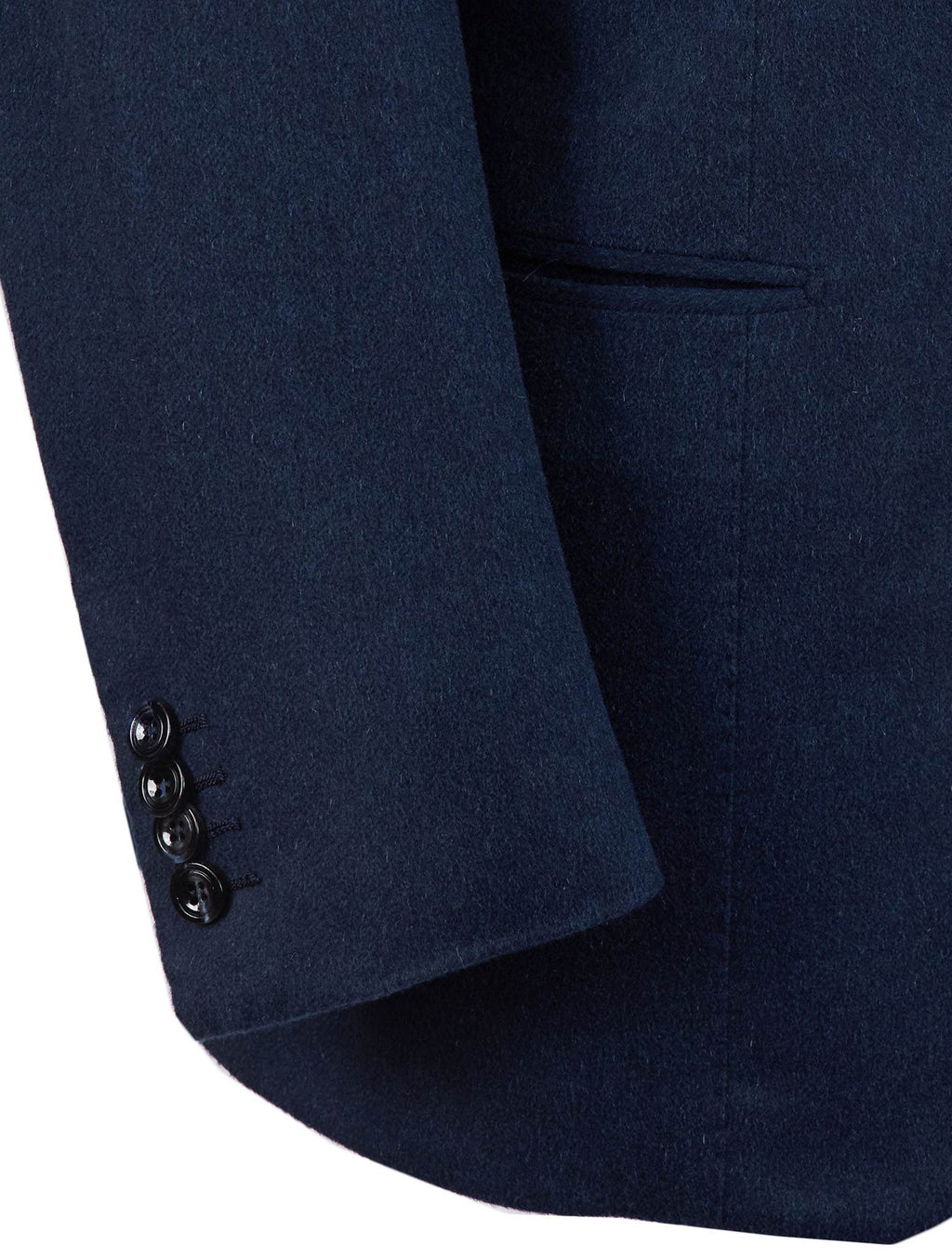 Kiton Blue Cashmere Blazer