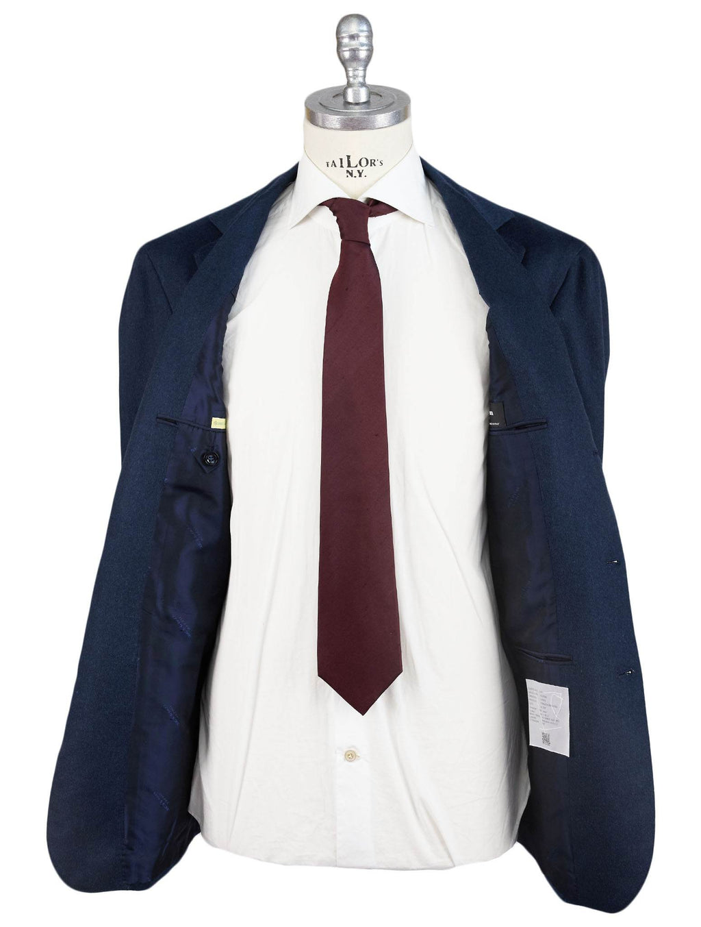 Kiton Blue Cashmere Blazer