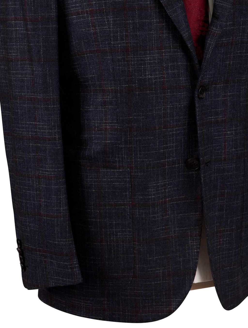 Kiton Multicolor Cashmere Guanaco Blazer