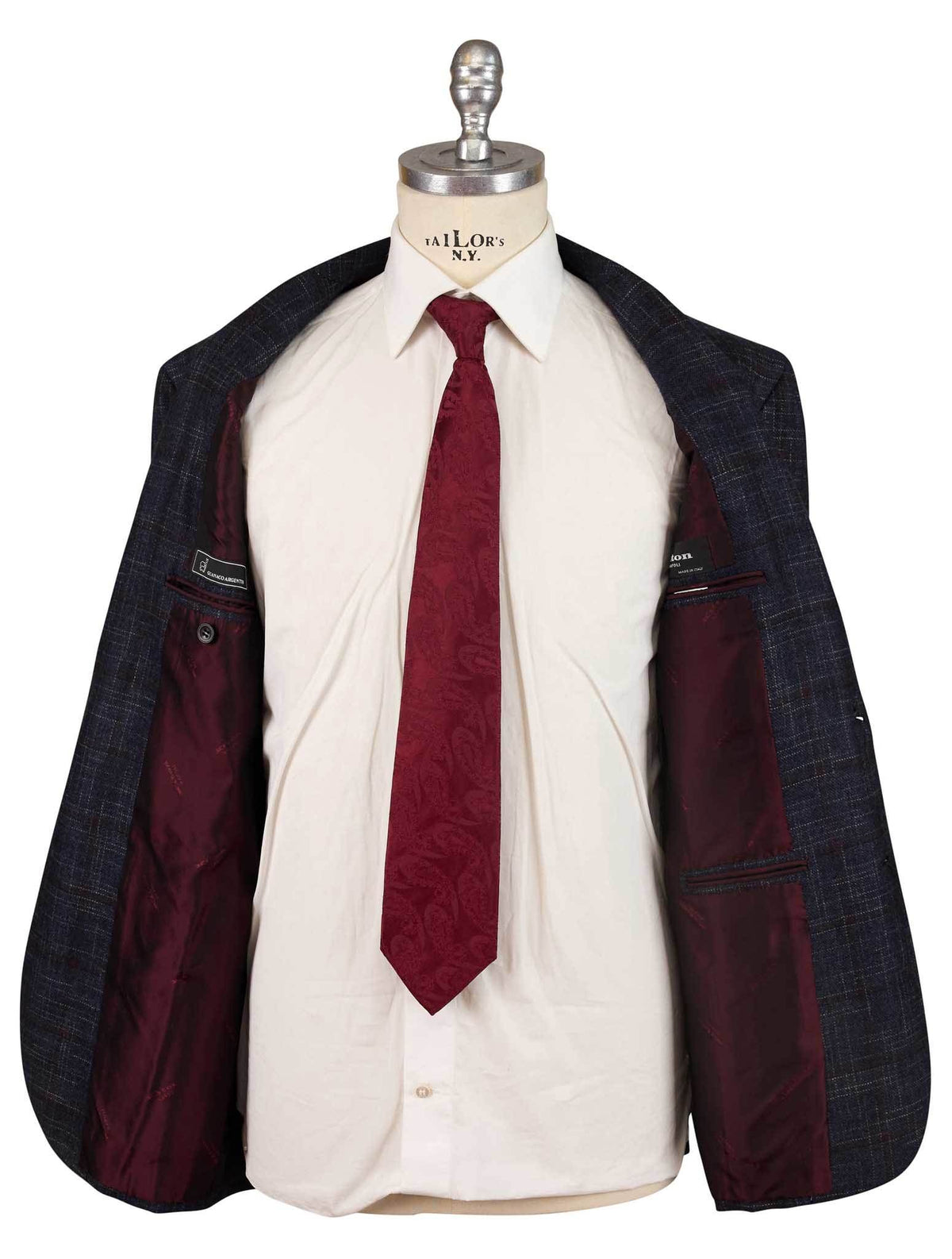 Kiton Multicolor Cashmere Guanaco Blazer