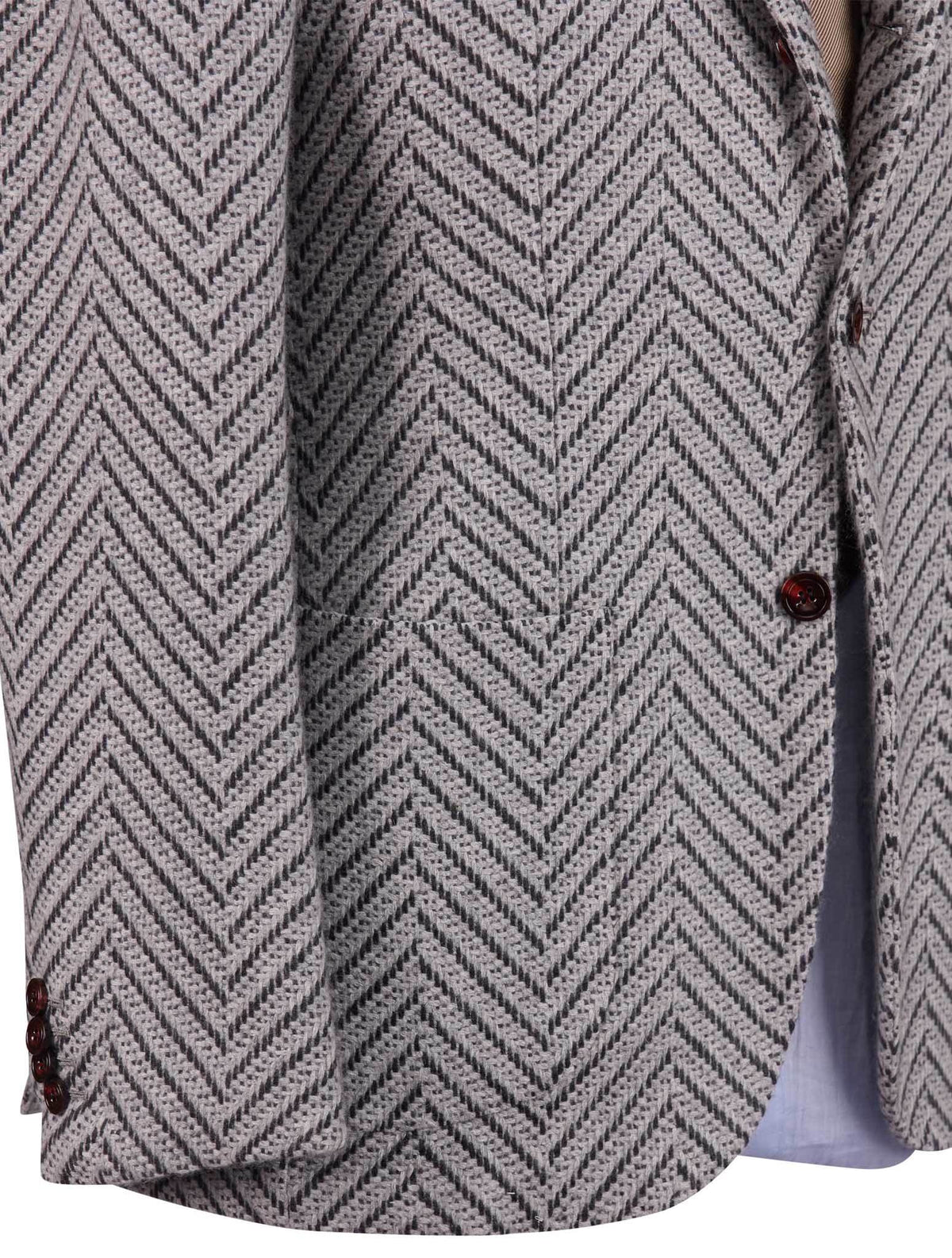 Kiton Multicolor Cashmere Blazer