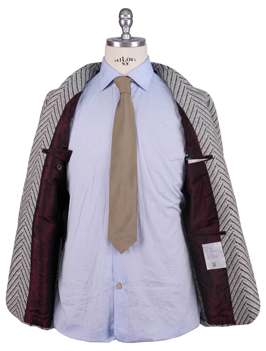 Kiton Multicolor Cashmere Blazer